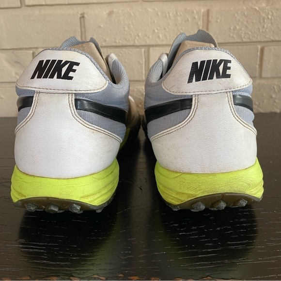 Nike Lunar Mont Royal Spikeless Golf Shoes Men\'s Size 12 White Gray Neon Leather main image 5
